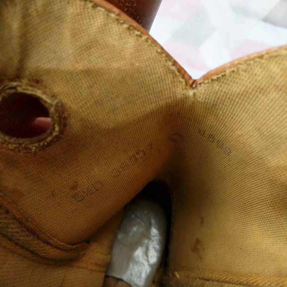Acme Cowboy Western Boots Tan Leather Size 7 - Picture 7 of 8